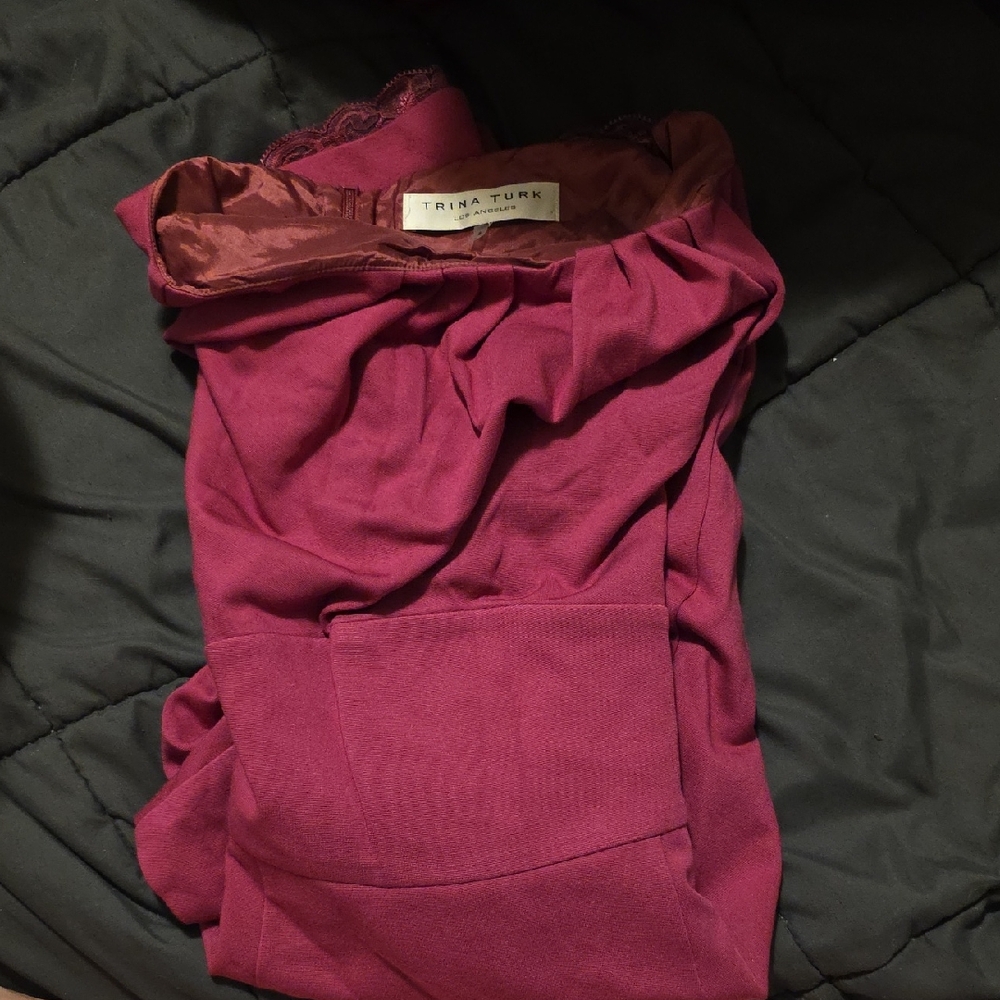 Trina Turk Fuchsia Dress 8